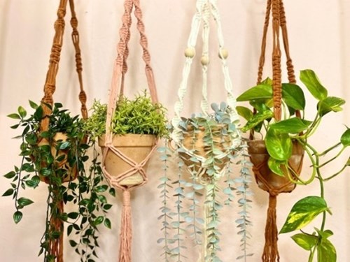Macrame-planteophæg